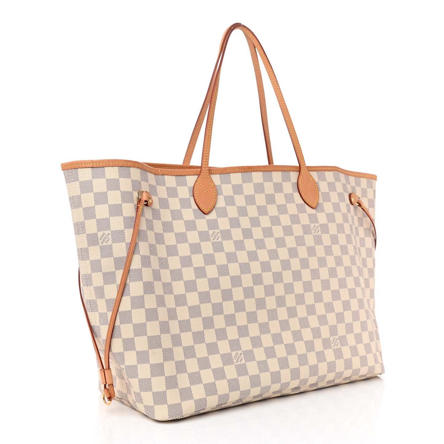 Damier Azur Neo Neverfull GM Rose Ballerine