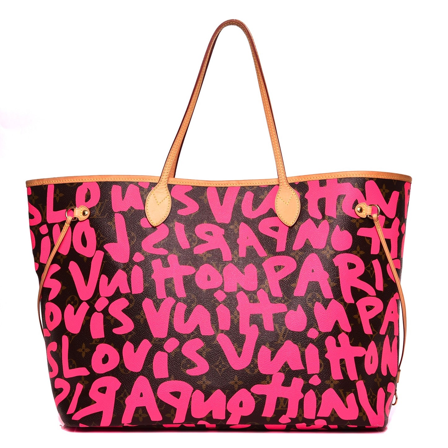 Monogram Graffiti Neverfull GM Fuchsia
