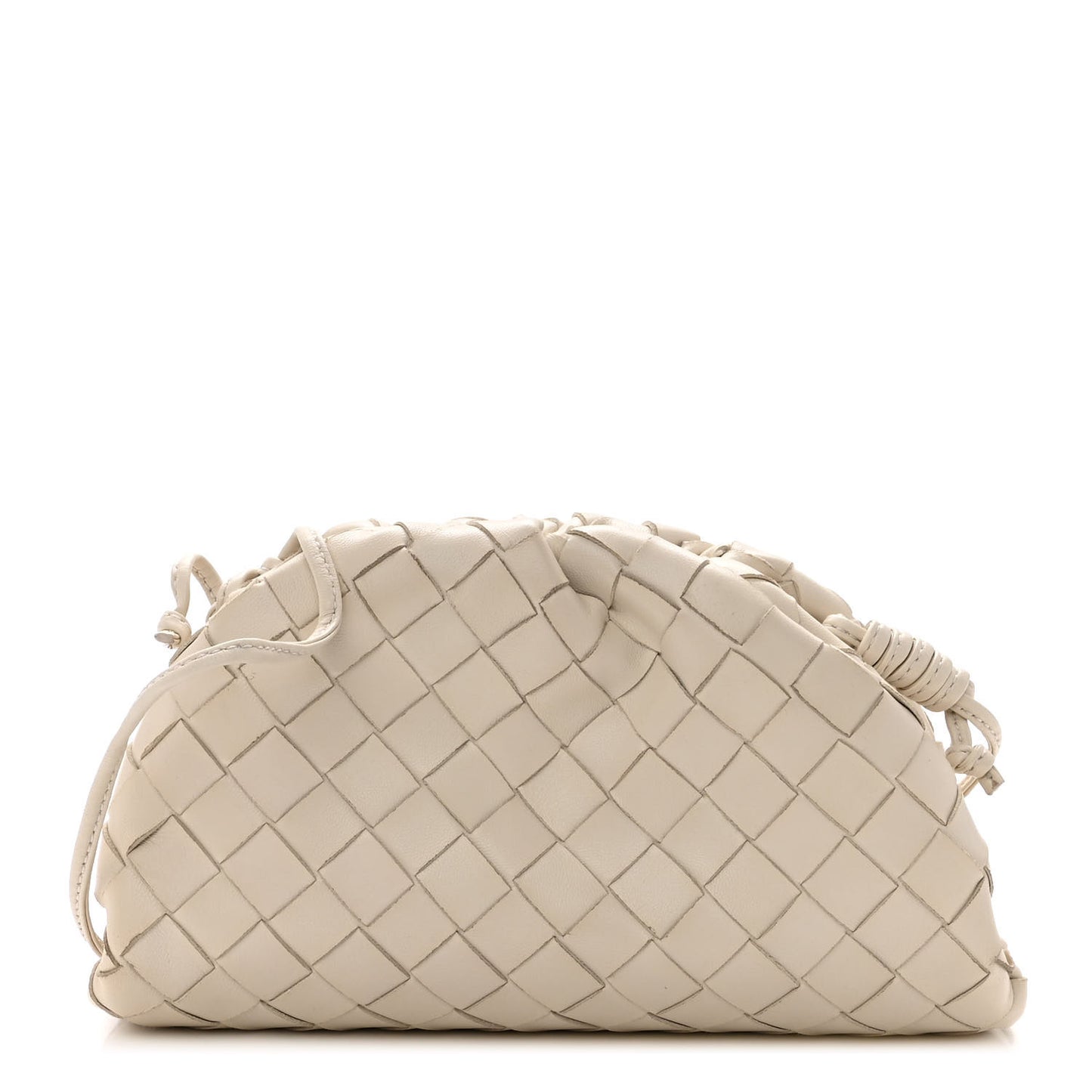 Nappa Intrecciato The Mini Pouch Chalk