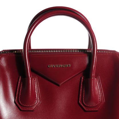 Givenchy Shiny Lord Calfskin Medium Antigona Burgundy 8 of 10