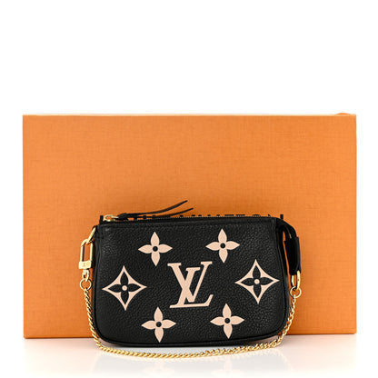 Louis Vuitton Empreinte Monogram Giant Mini Pochette Accessories Black 7 of 7