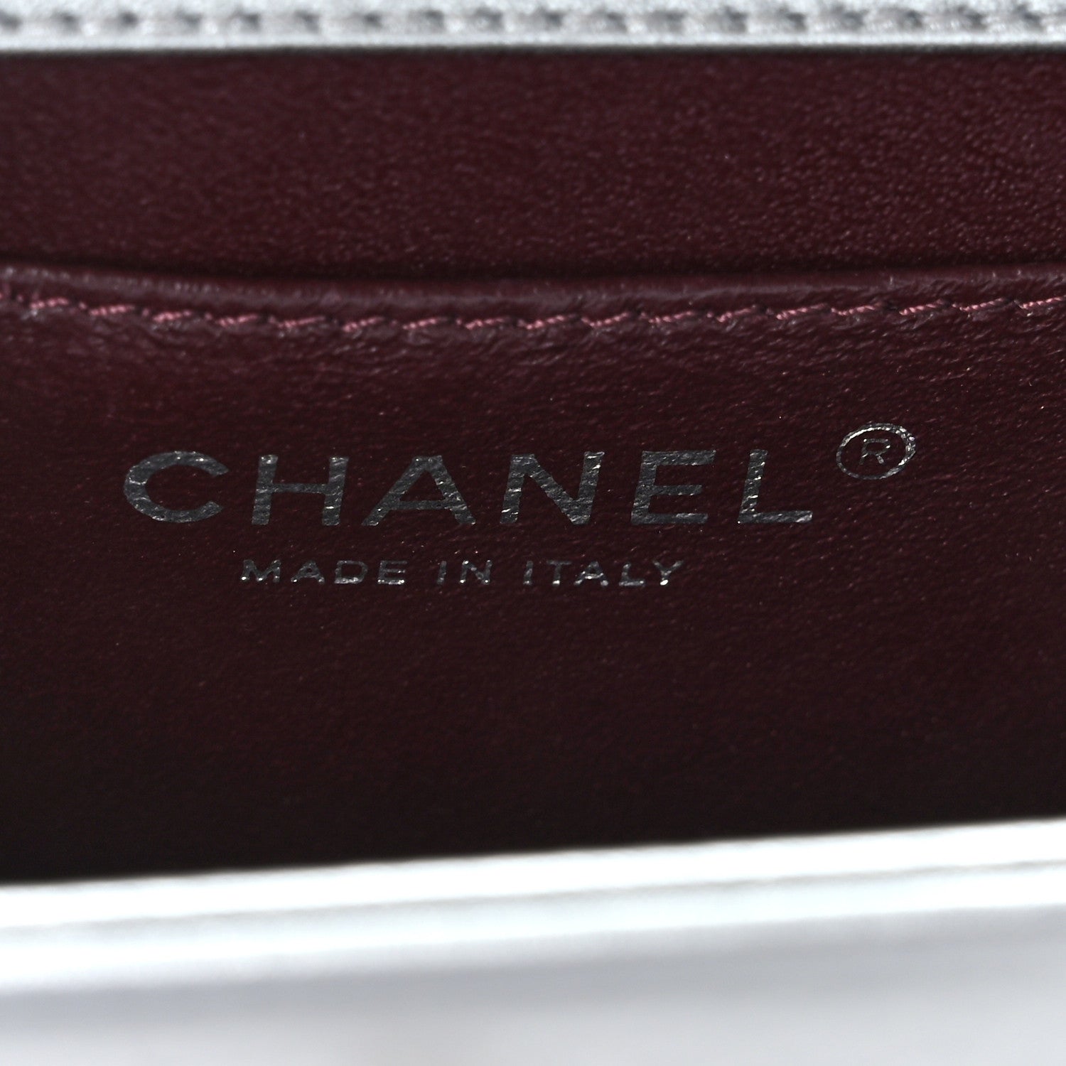Chanel Metallic Calfskin Mini Propeller Flap Silver 6 of 10
