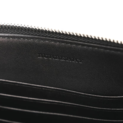 Burberry Mega Check Peyton Crossbody Clutch Bag Black 6 of 11