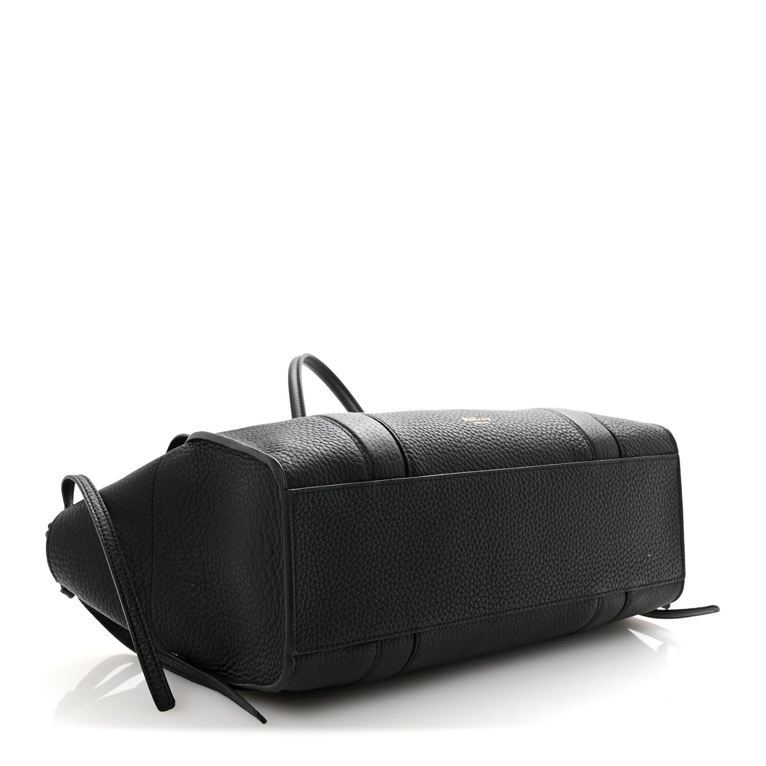 Mulberry Heavy Grain Small Soft Bayswater Satchel Black 4 of 9