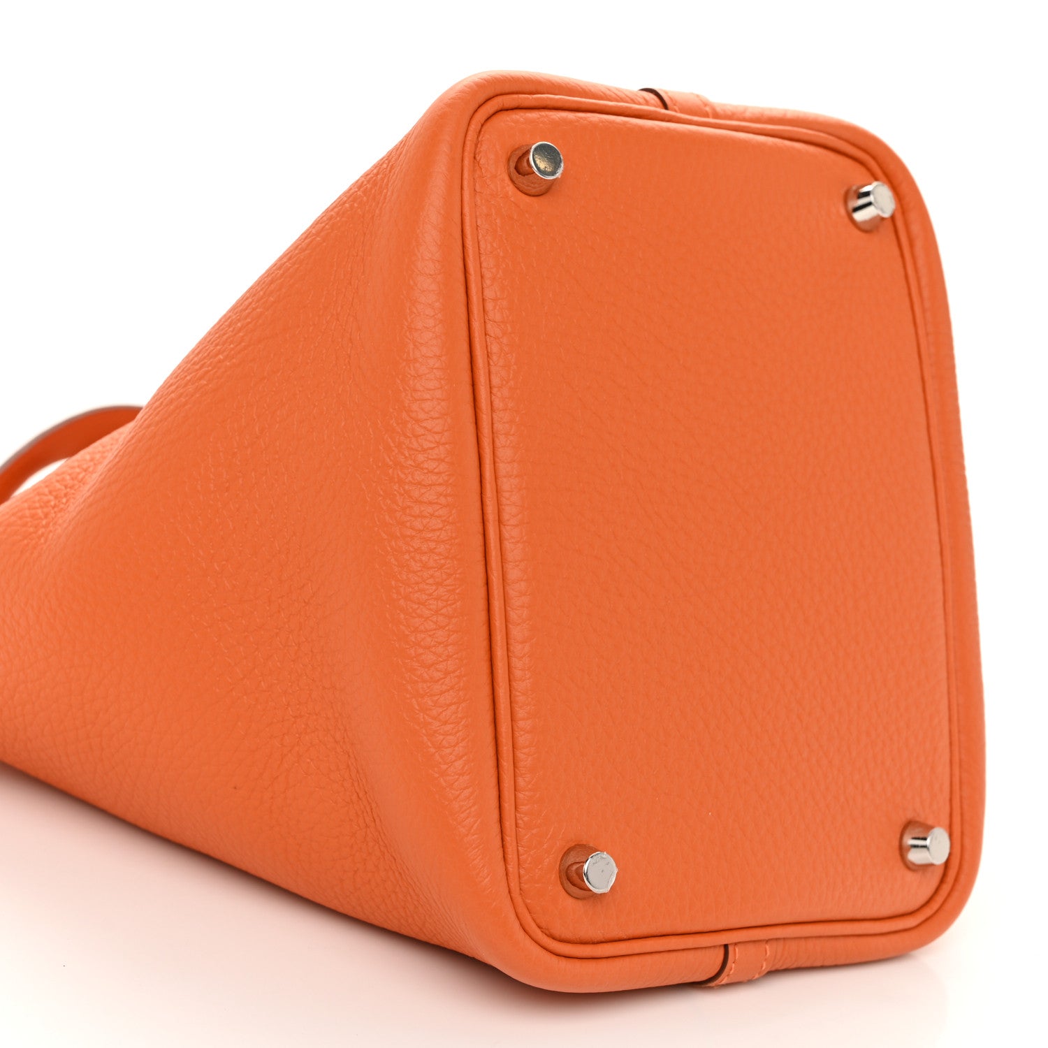Hermes Taurillon Clemence Picotin Lock 18 PM Orange 9 of 10