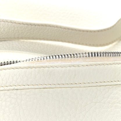Hermes Taurillon Clemence Sac Doremi 35 White 11 of 12