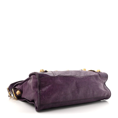 Balenciaga Agneau Giant 21 Gold Hardware City Raisin 5 of 16