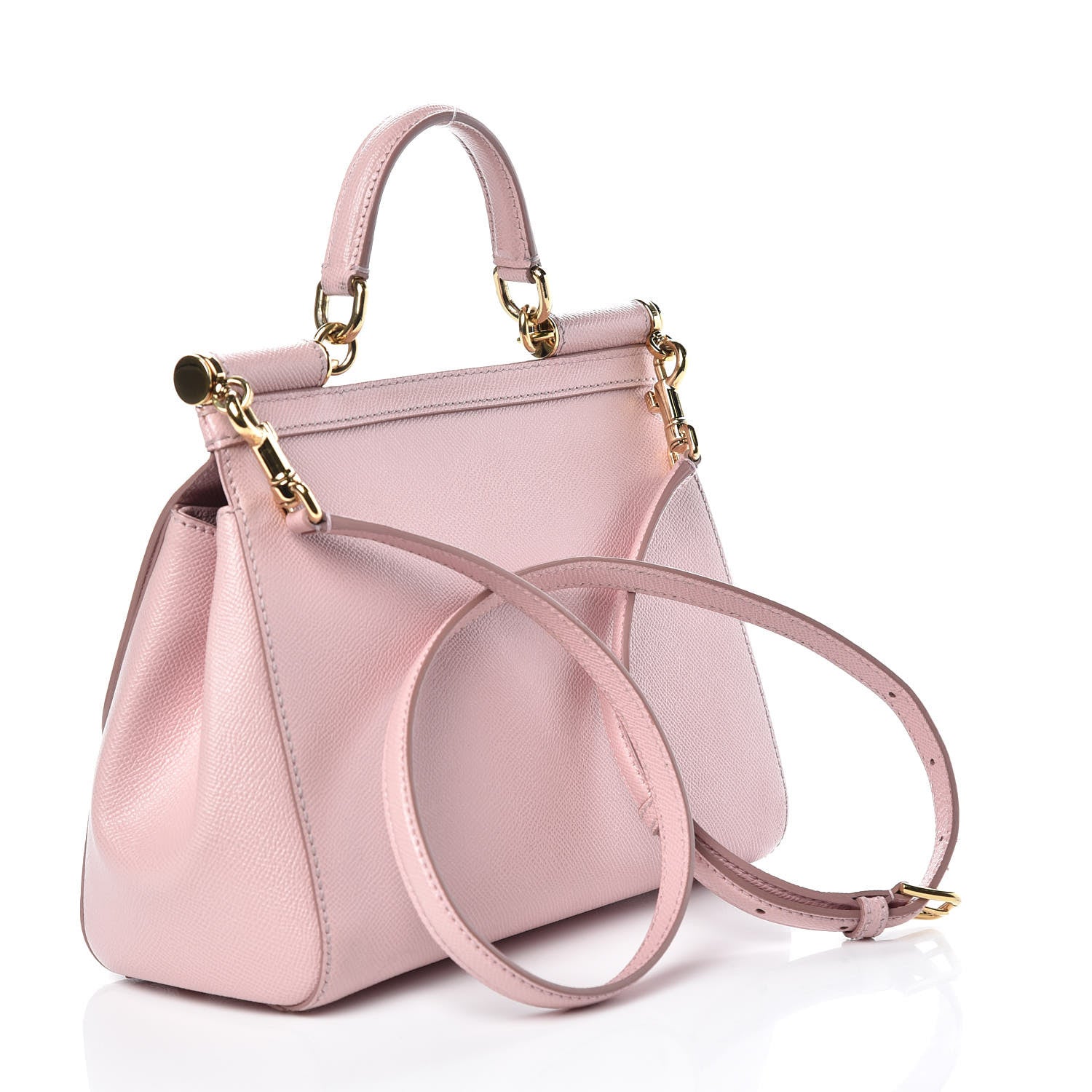 Dolce & Gabbana Dauphine Medium Miss Sicily Satchel Pink 3 of 11
