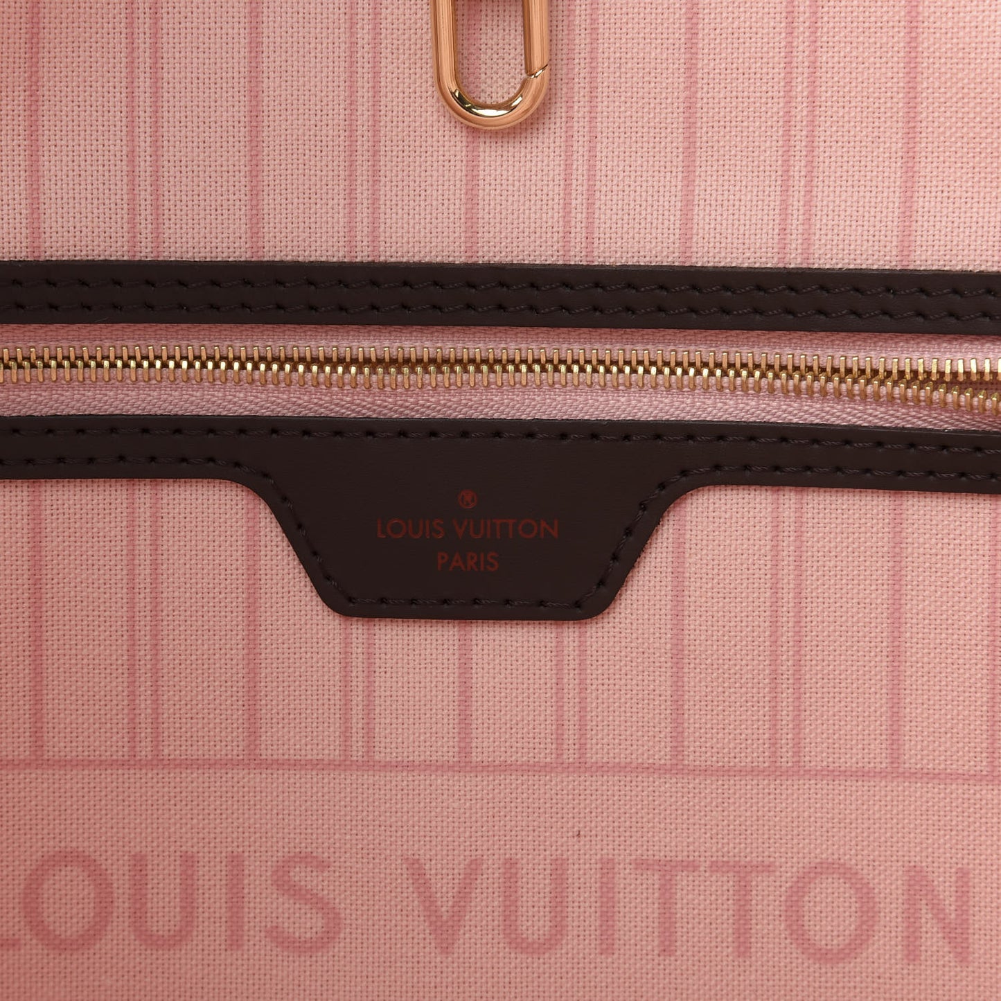 Damier Ebene Neo Neverfull MM Rose Ballerine