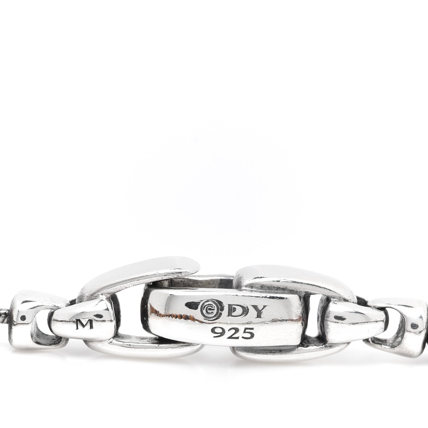 Sterling Silver Tigers Eye 4mm Cross Spiritual Bead Bracelet