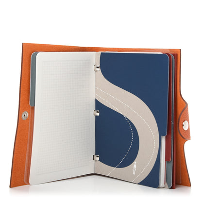 Hermes Togo Ulysse PM Agenda Cover Orange 5 of 8