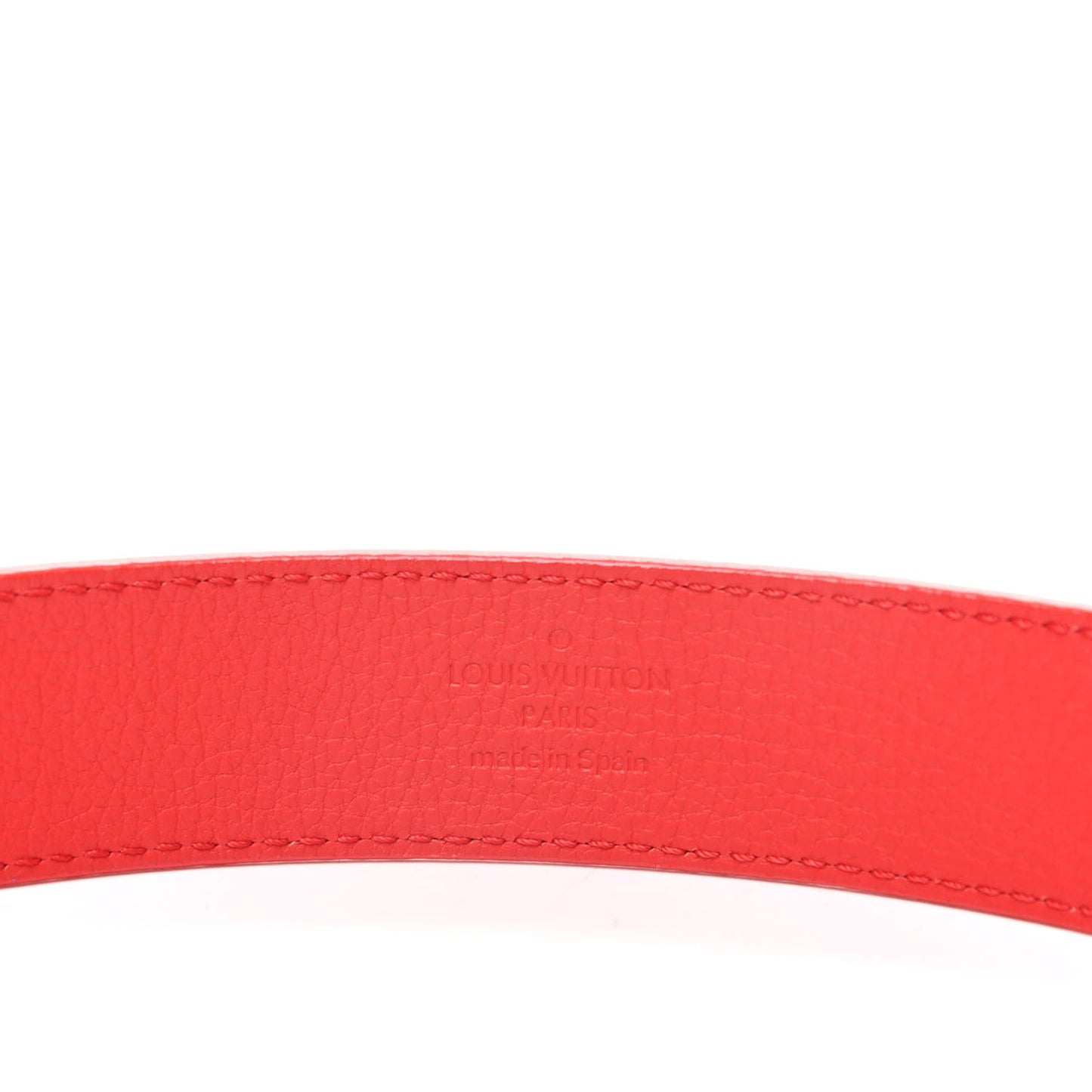 Epi 30mm LV Twist Belt 90 36 Coquelicot