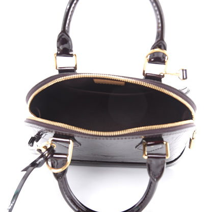 Louis Vuitton Vernis Alma BB Amarante 5 of 8