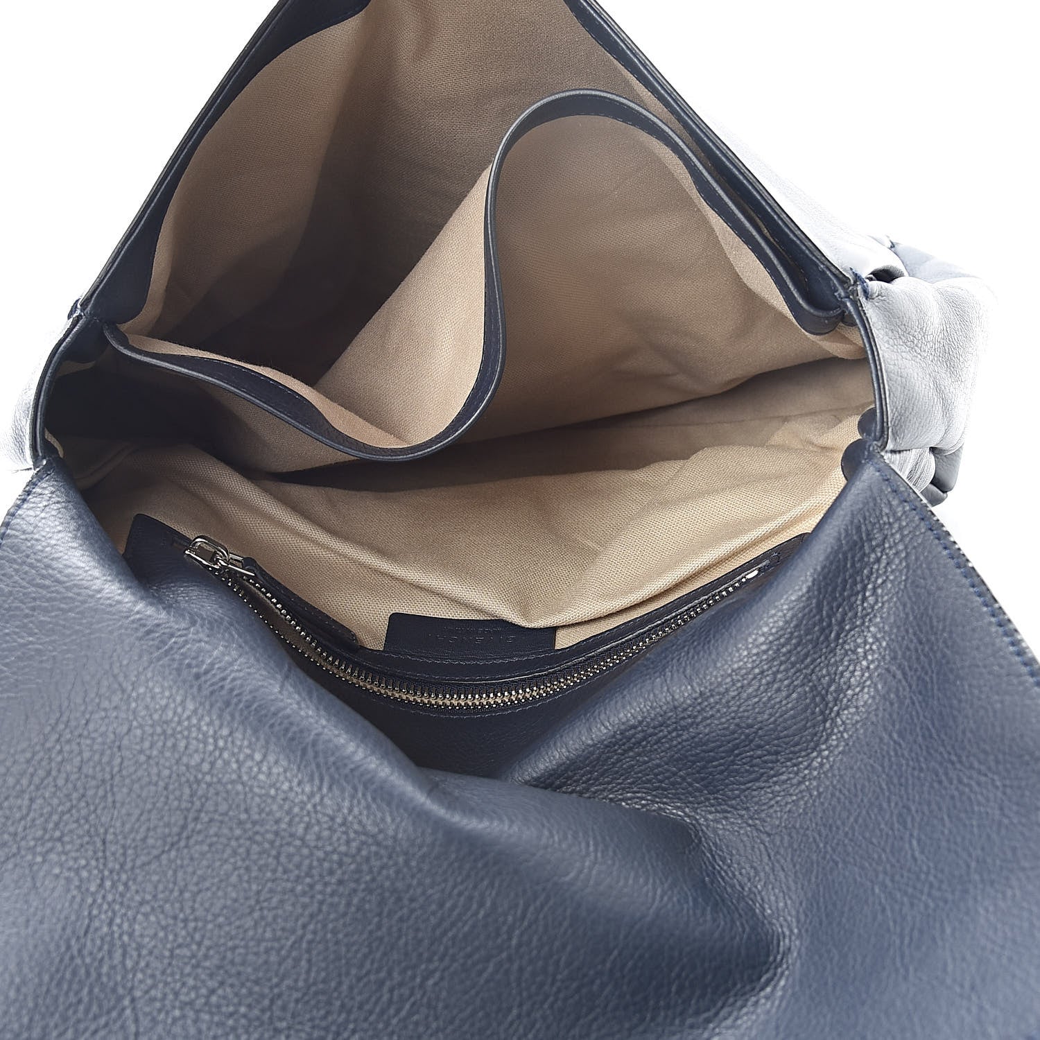 Givenchy Waxy Grained Calfskin Medium Pandora Pure Flap Bag Night Blue 5 of 15