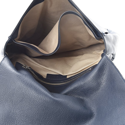 Givenchy Waxy Grained Calfskin Medium Pandora Pure Flap Bag Night Blue 5 of 15