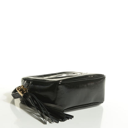 Gucci Soft Patent Small Soho Disco Bag Black 4 of 9