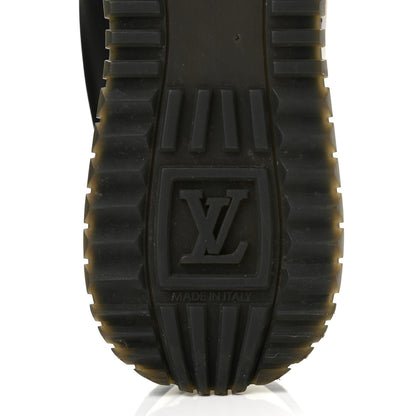 Louis Vuitton Calfskin Run Away Sneakers 39 Black 8 of 11