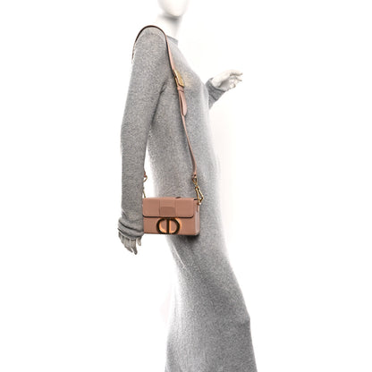 Christian Dior Smooth Calfskin 30 Montaigne Box Bag Pale Pink 2 of 9
