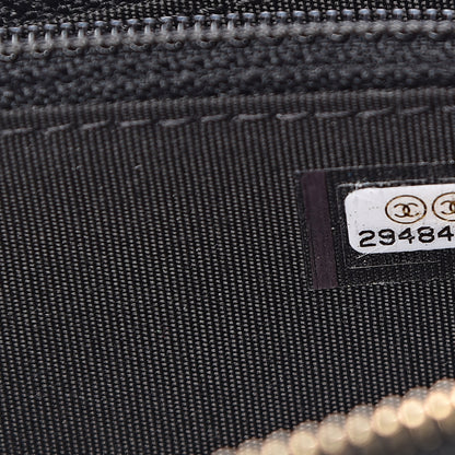 Chanel Caviar Quilted In & Out Zip Around Wallet Black 8 of 9