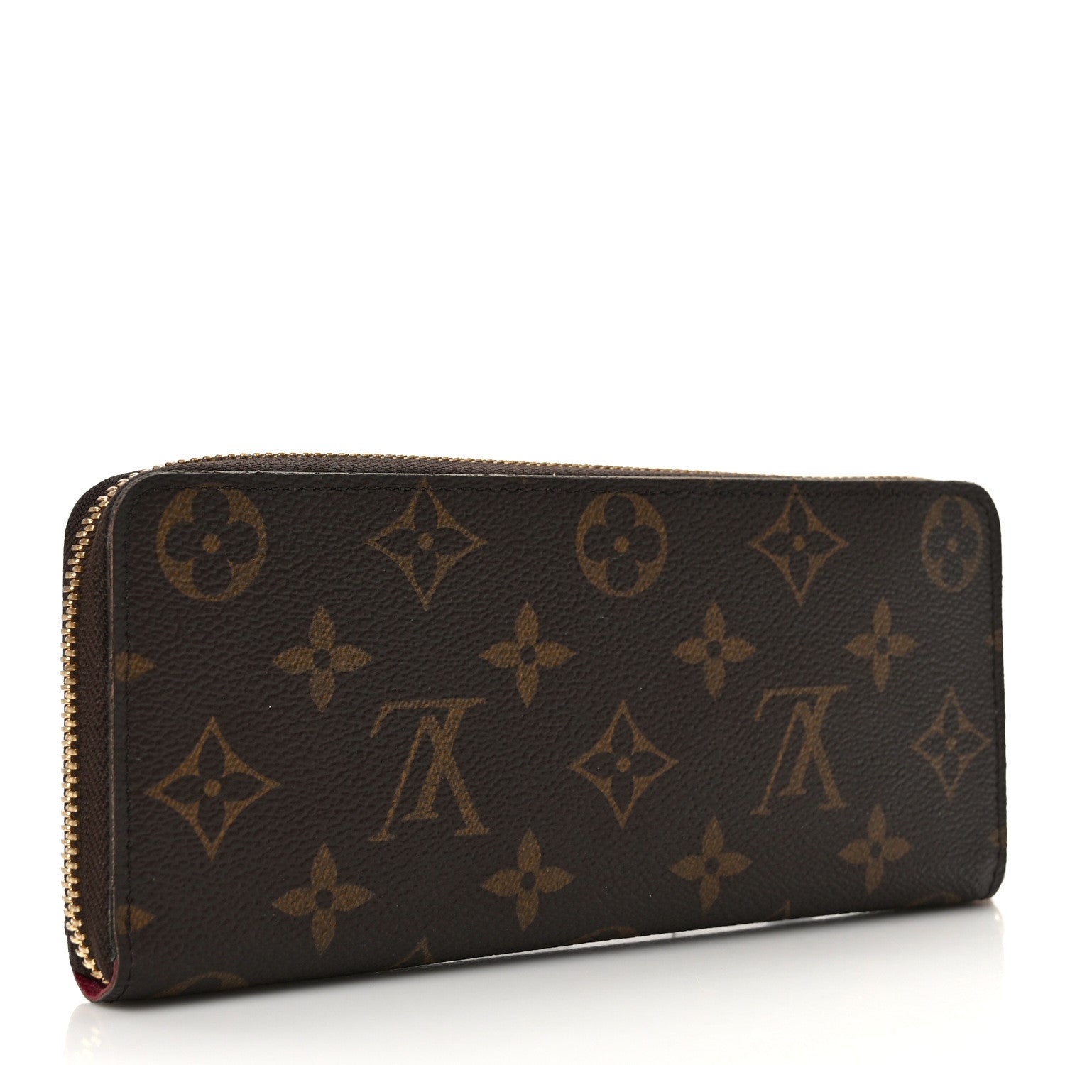 Louis Vuitton Monogram Clemence Wallet Fuchsia 3 of 7