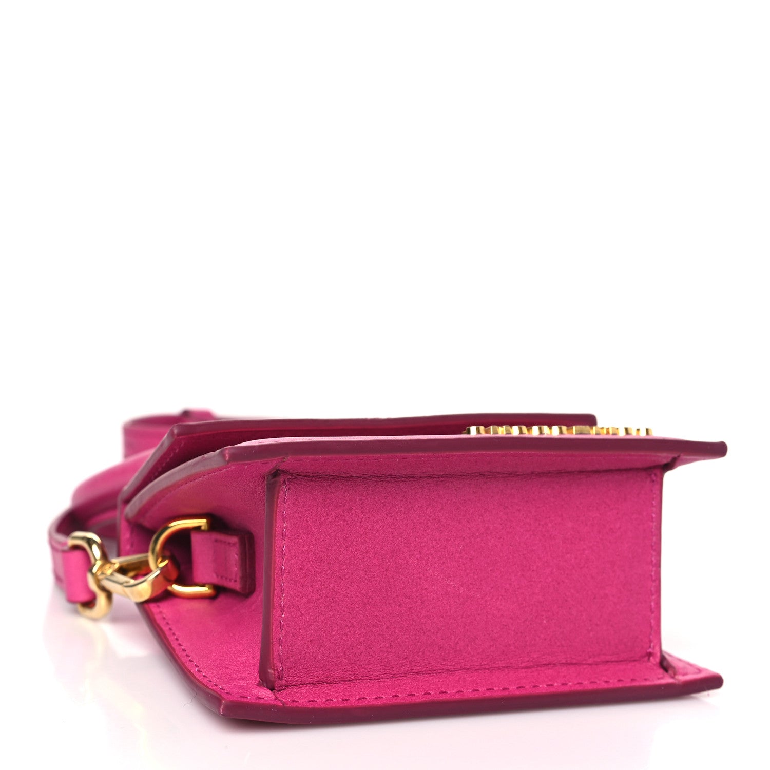 Jacquemus Smooth Calfskin Le Chiquito Dark Pink 4 of 10