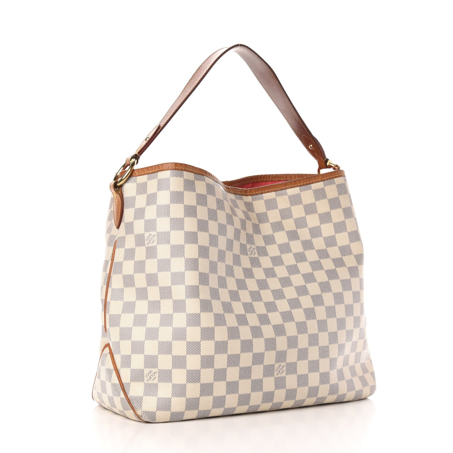 Louis Vuitton Damier Azur Delightful MM Pink 3 of 12