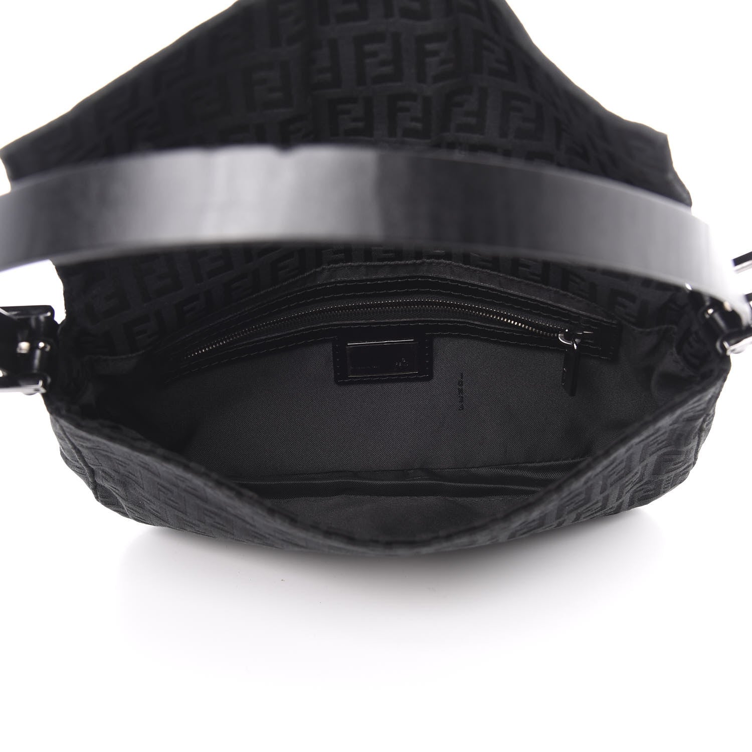 Fendi Zucchino Baguette Black 5 of 11