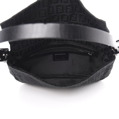 Fendi Zucchino Baguette Black 5 of 11
