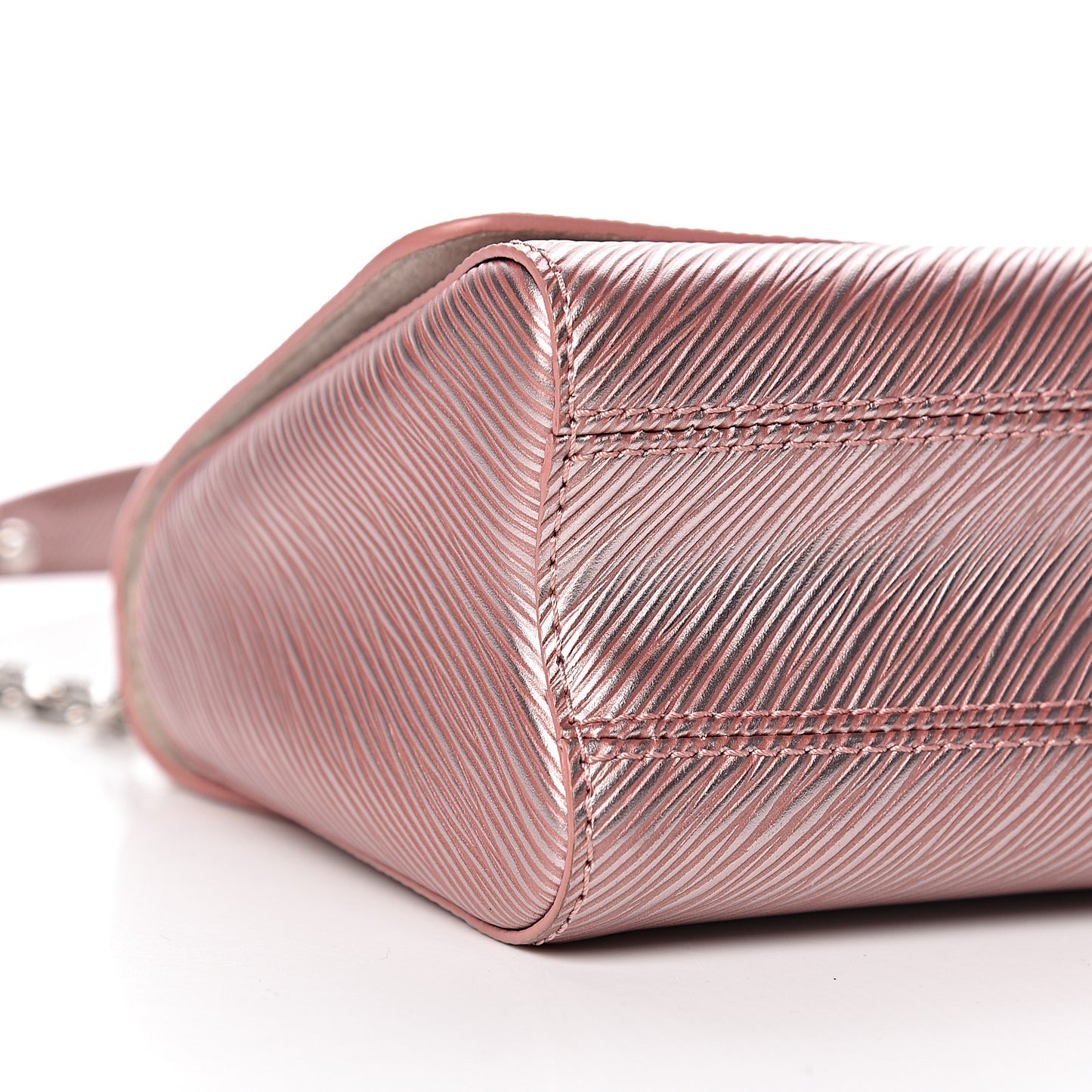 Epi Twist Shoulder Bag PM Rose Gold