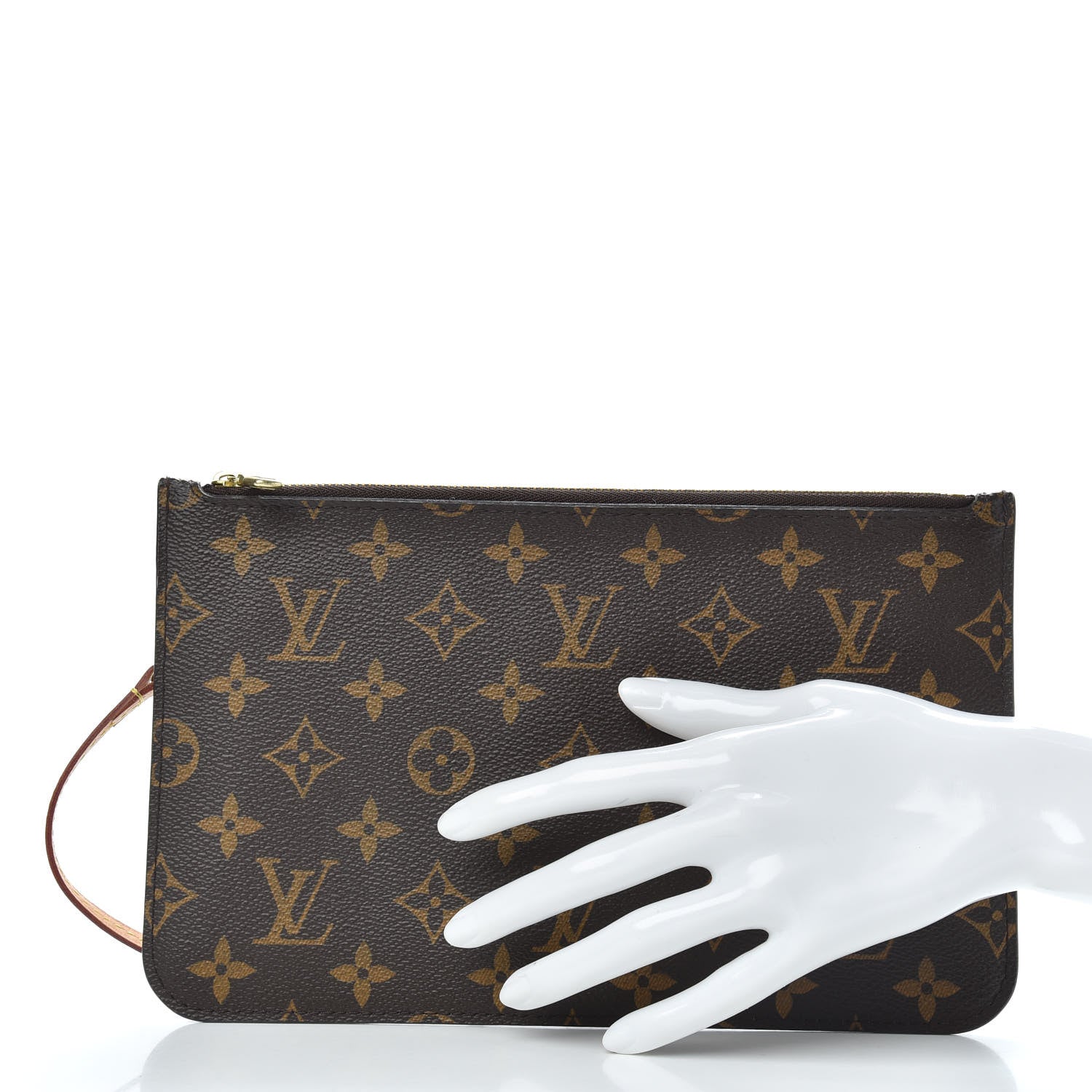 Louis Vuitton Monogram Neverfull MM GM Pochette 2 of 9