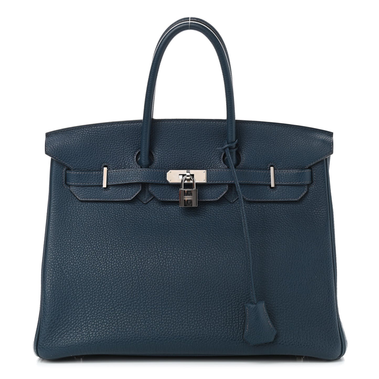 Togo Birkin 35 Bleu De Prusse