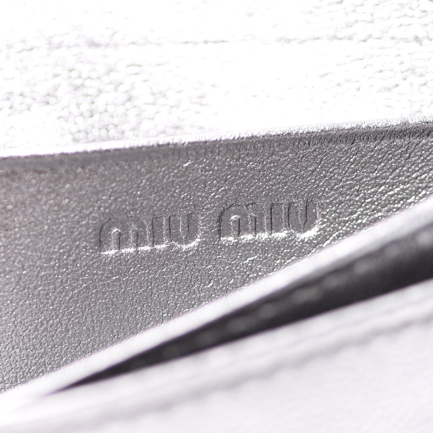 Metallic Nappa Matelasse Compact Wallet Chrome