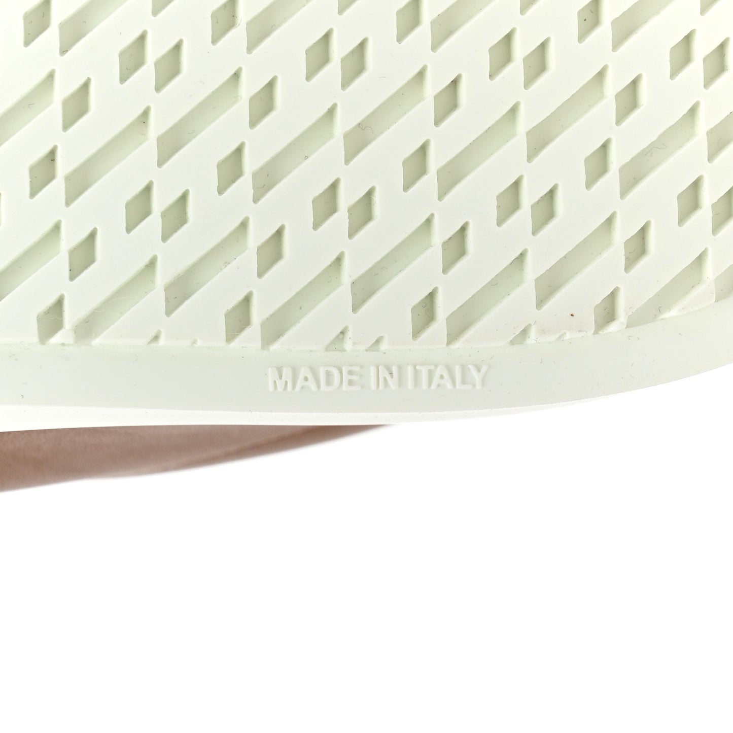 Calfskin Mens Day Sneakers 44 Naturel