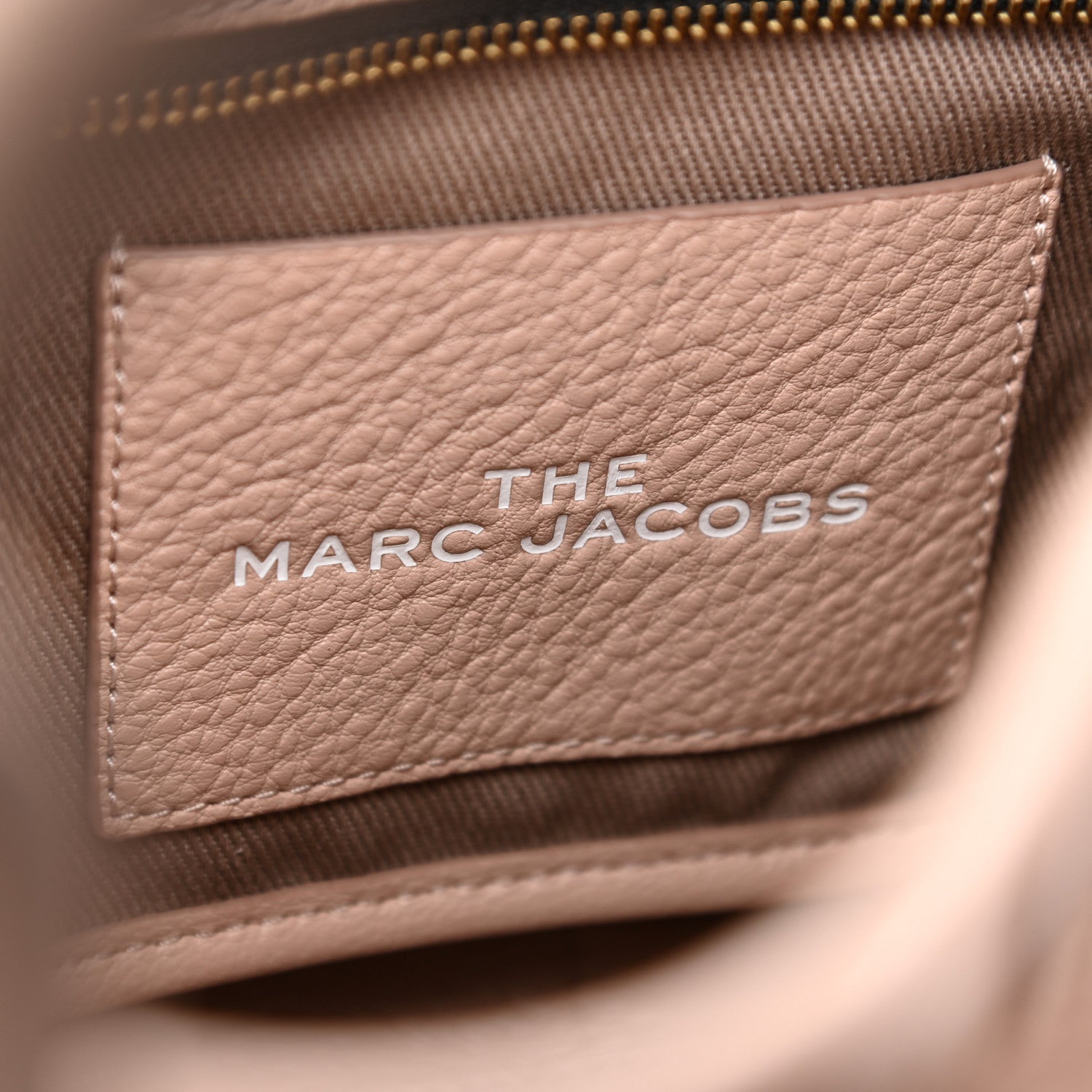 Marc Jacobs Grained Calfskin Small The Tote Bag Rose Dust 6 of 12