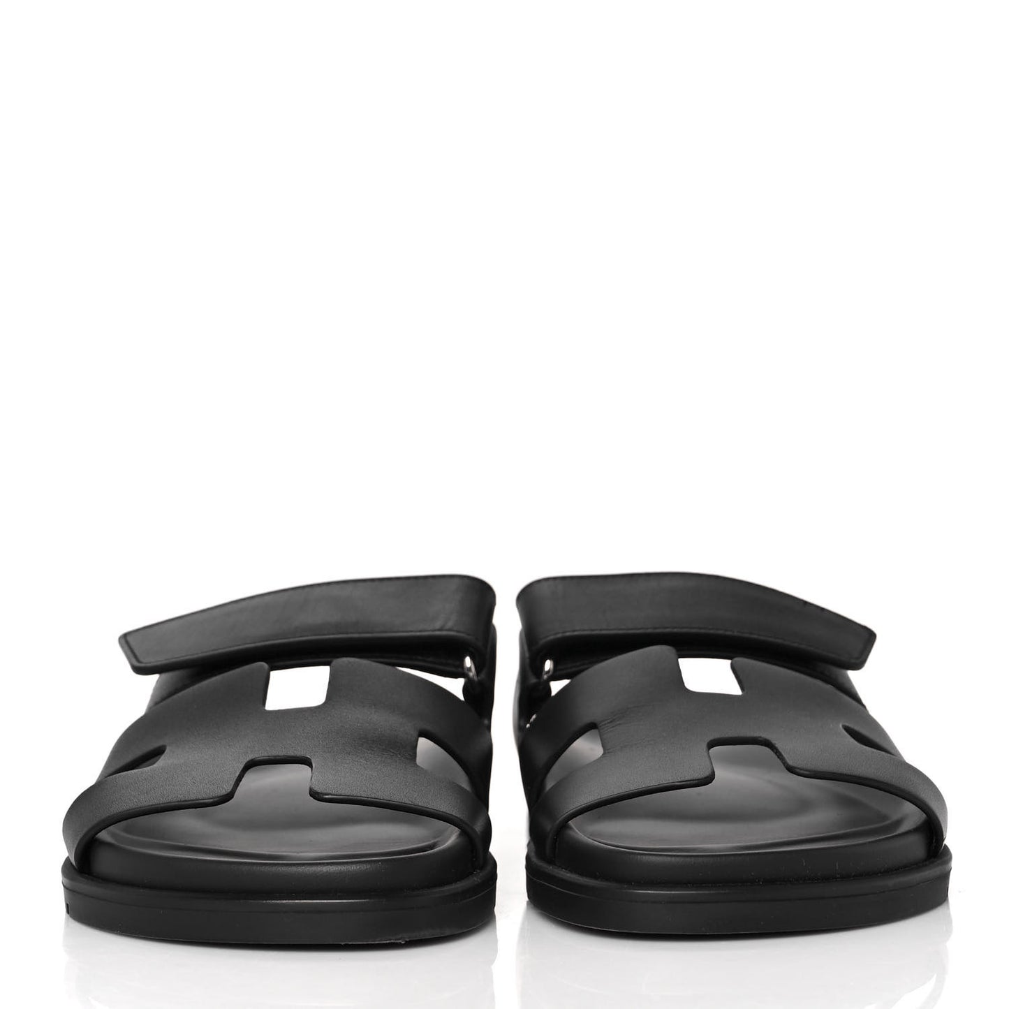 Calfskin Womens Chypre Sandals 37 Black