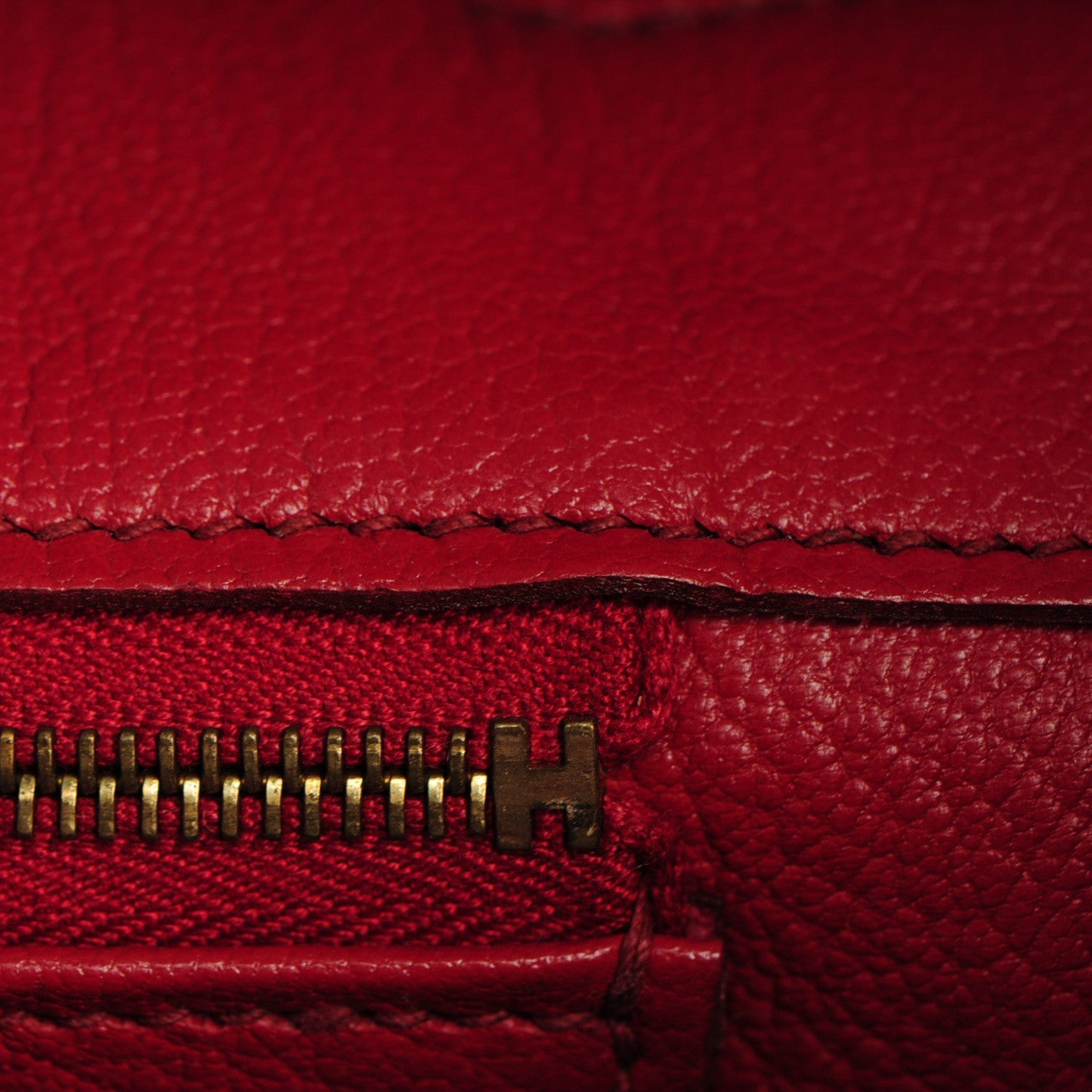 Togo Birkin 35 Rouge Garance