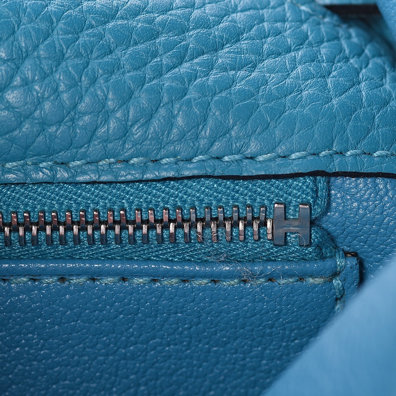 Hermes Taurillon Clemence Kelly Retourne 35 Bleu Izmir 20 of 33