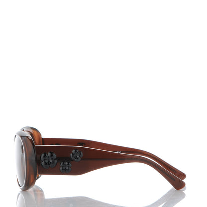 Chanel Camellia CC Sunglasses 5113 Brown 3 of 7