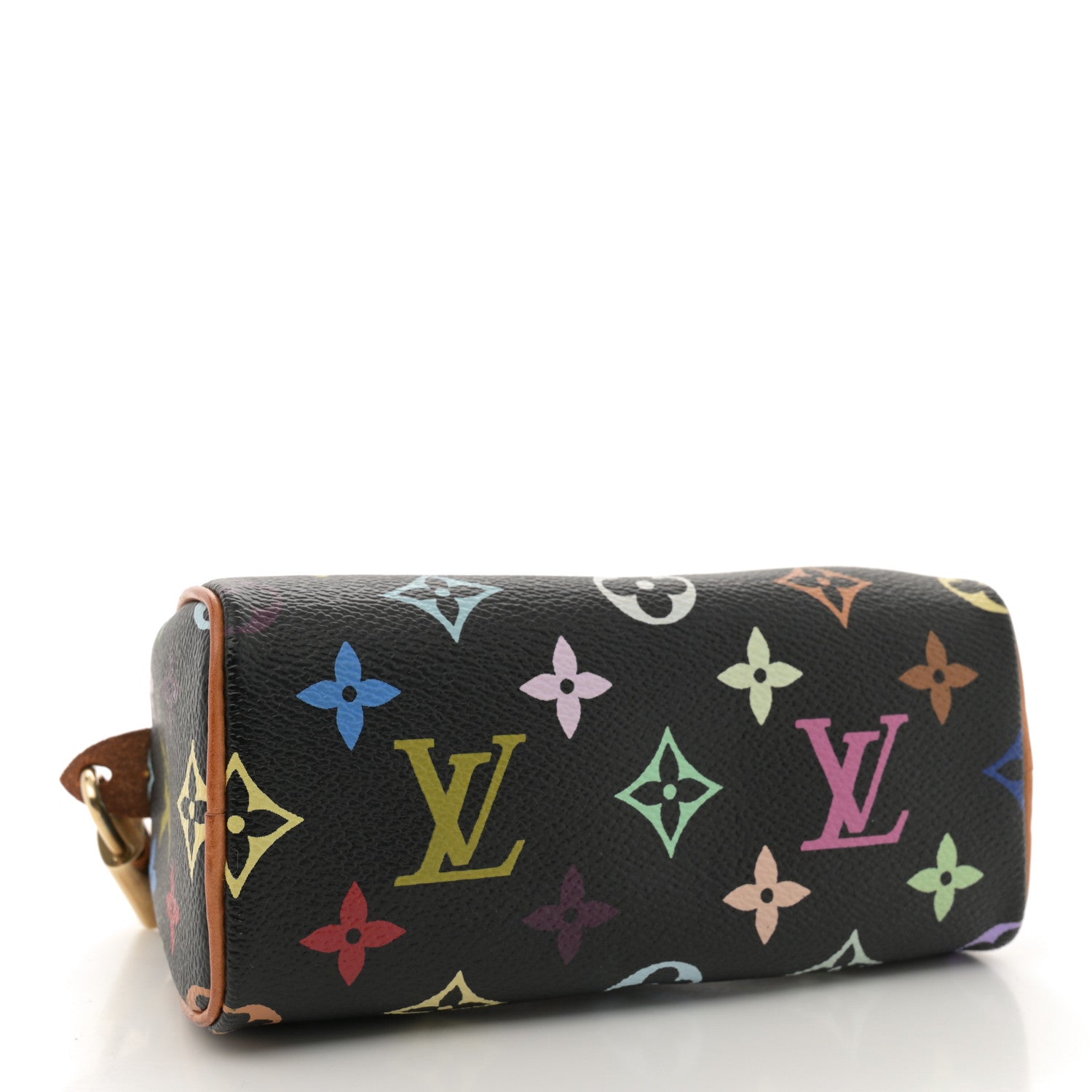 Louis Vuitton Monogram Multicolor Mini Sac HL Speedy Black 4 of 11
