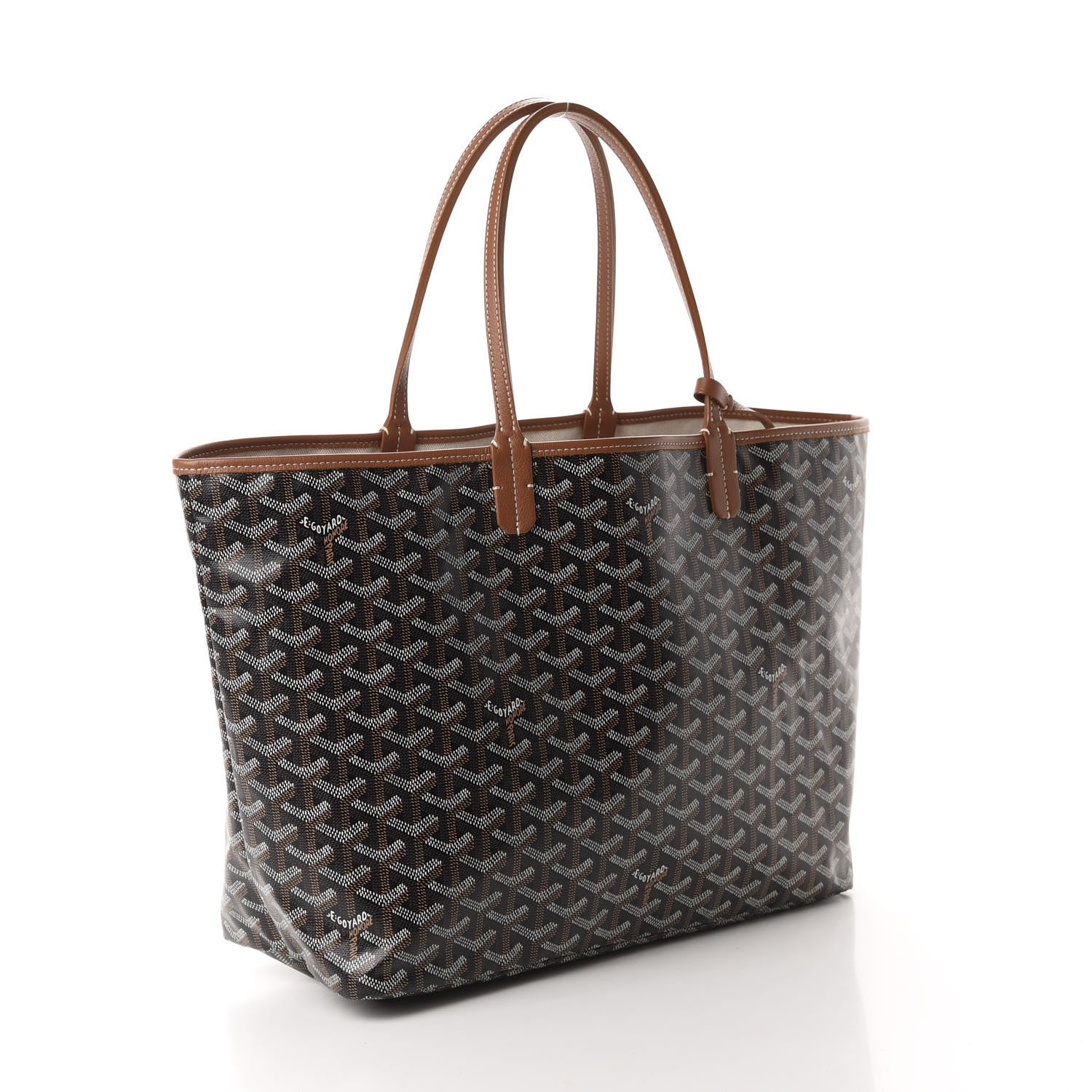 Goyard Goyardine Saint Louis PM Black Gold 3 of 9
