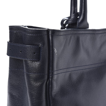 Mulberry Shiny Goatskin Bayswater Tote Midnight 11 of 11