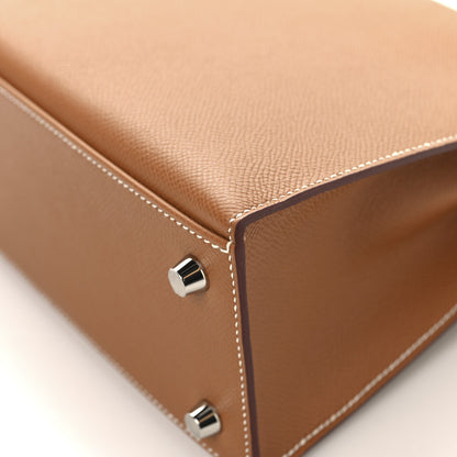 Hermes Epsom Kelly Sellier 25 Gold 12 of 13