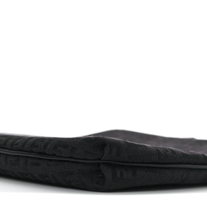 Fendi Zucchino Tube Messenger Bag Black 7 of 7
