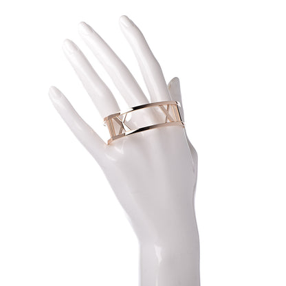 Tiffany 18K Rose Gold Wide Atlas Bangle 2 of 4