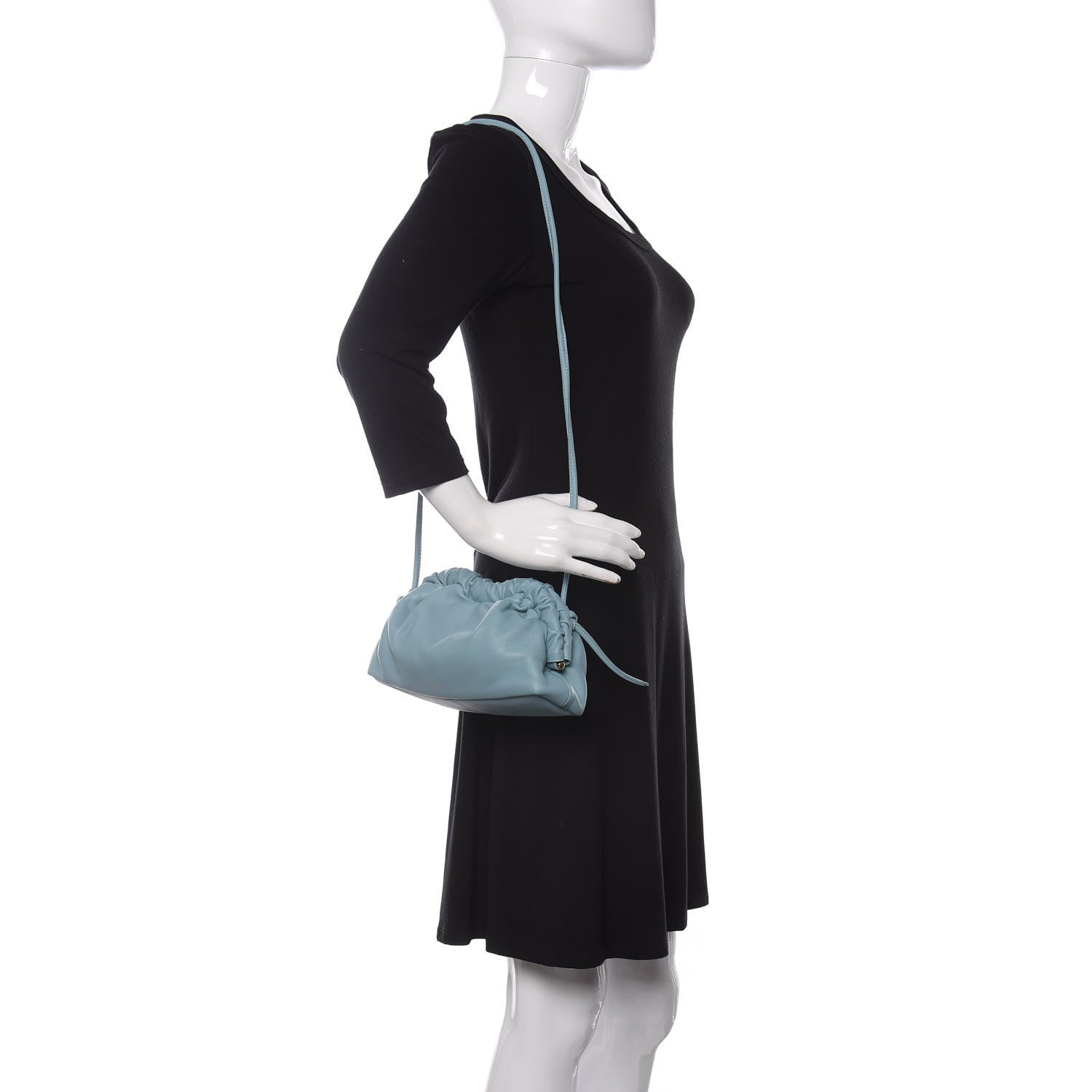 Mansur Gavriel Lambskin Mini Cloud Clutch Terme 2 of 9