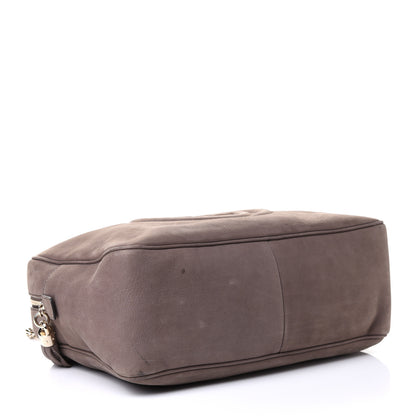Gucci Vitello Range Medium Soho Bowler Grey Field 4 of 5