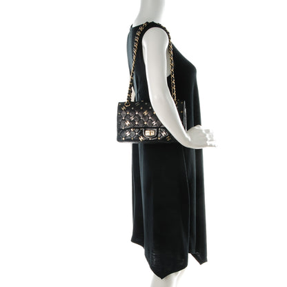 Chanel Calfskin CC Punk 2.55 Reissue 225 Flap Black 2 of 8