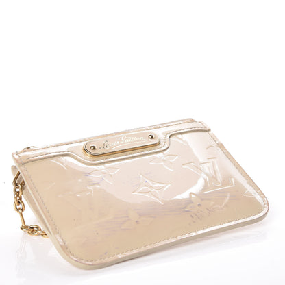 Louis Vuitton Vernis Key Pouch Perle 4 of 11