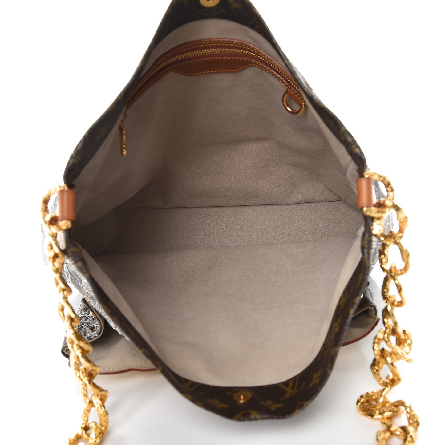 Monogram Dentelle Fersen Silver