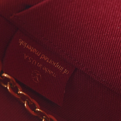 Louis Vuitton Monogram Pochette Felicie Chain Wallet Fuchsia 11 of 14